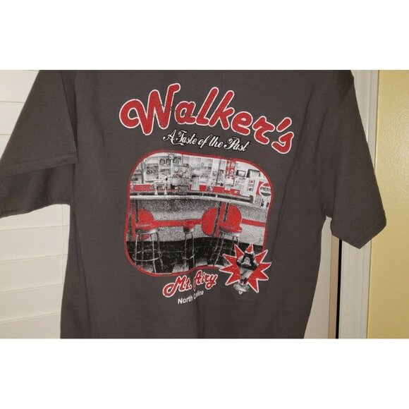 WALKER'S shirt A TASTE OF THE PAST MT AIRY NC andy griffith ellie may MEDIUM G1 - Picture 3 of 10